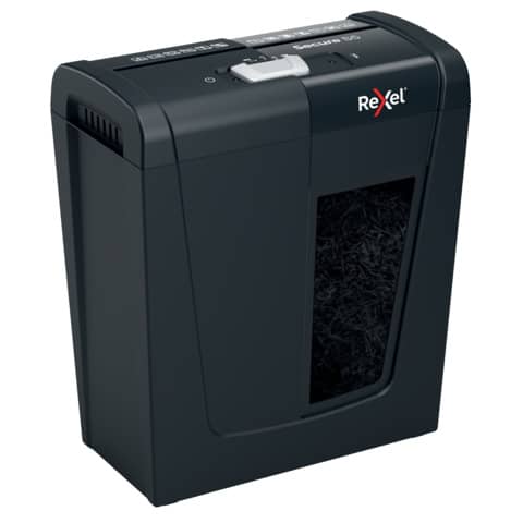 Distruggidocumenti uso personale Rexel Secure S5 - P-2 - 10 L - taglio a strisce 6 mm - 2020121EU